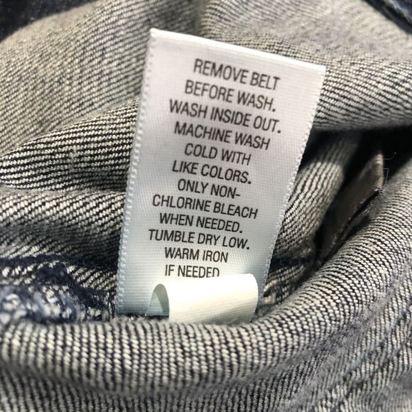 Dana Buchman Signature Jeans Womens 10 Stretch Boot-Cut Deep Dark Blue B… - Picture 14 of 14